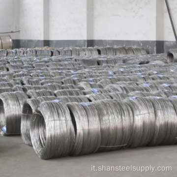Filo in acciaio zincato elettrico 0,2-4,5 mm per filo spinato